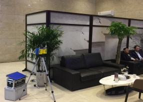 湖南长沙空气室内检测治理公司-天心白沙里售楼中心甲醛检测